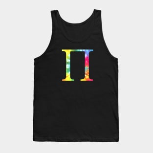 Tie Dye Pi Tank Top